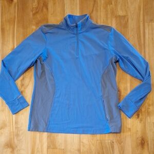 TALL Athleta Womens XL Tall Long Sleeve ¼ Zip Pullover Activewear Athletic Cozy